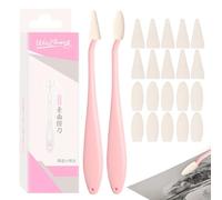 Paper Art Mélangeur de mélange - Latex ABS 17,5 x 1,9 cm | Éponge effaçable | Grattoirs ergonomiques polyvalents pour peinture au charbon de bois et dessin