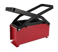 Paper Brick Maker Iron Heavy Duty Facile Fonctionnement Multifonctionnel Prappe Maker de briquette en Papier pour cheminée Home Stove Fuel Iron Material 3045G