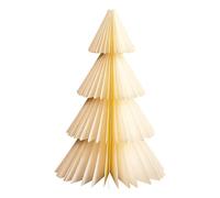 Paper Christmas Decorations - Honeycomb Tree Decorations | 3D Folding Paper Tree with Honeycomb Design, Eco Friendly Reusable, Ornament for Home Office Desk Table Display, 11.81x7.09x7.09inch