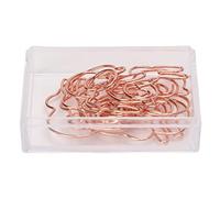 Paper Clips Beufee 100pcs, minimons de trombone mignons en papier livret Paperclips pour les organisateurs de bureau à domicile de l'école de bureau (Type 1)