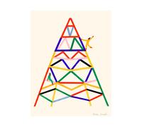 Paper Collective Affiche Escalader 50x70 cm