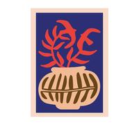 Paper Collective Affiche Floral Wings 30x40 cm