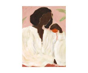Paper Collective Affiche Pink Garden 50x70 cm