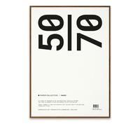Paper Collective Cadre Regular - 50 x 70 cm - chêne foncé