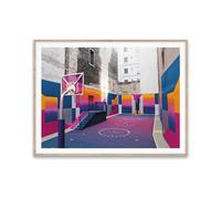 Paper Collective Cities of Basketball impression d'art - Cities of Basketball - 08 - 30 x 40 cm