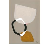 Paper Collective Composition Impression d'art - Motif 3 - 30 x 40 cm