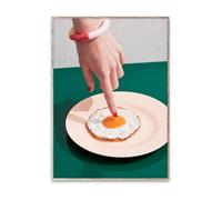 Paper Collective Fried Egg Impression d'art - 30 x 40 cm