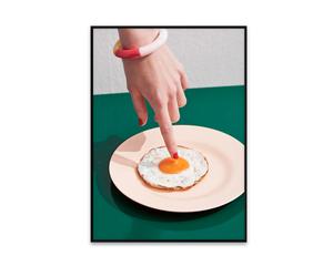 Paper Collective Fried Egg poster 30 x 40 cm
