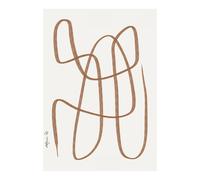 Paper Collective Poster Different Ways marron 50x70 cm