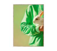 Paper Collective Poster White Rabbit 30x40 cm