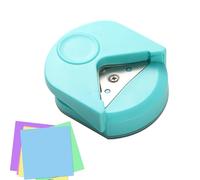 Paper Corner Rounder - Portable Edge Shaping Punch, Cardstock Cutter for Journaling, ABS Stainless Tool with R4mm Radius, Craft Accessory, Trimming Device for Business, Photo and Workplace Projects