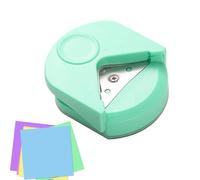 Paper Corner Rounder - Portable Edge Shaping Punch, Cardstock Cutter for Journaling, ABS Stainless Tool with R4mm Radius, Craft Accessory, Trimming Device for Business, Photo and Workplace Projects