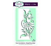 Paper Cuts Winged Mouse Edger Matrices de Découpes - Modèles de Découpes pour Motifs en Papier, Cartes & Scrapbooking - Compatible avec les Coupeuses - Matériel Art