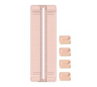 Paper Cutter Heavy Duty, Craft Paper Cutter, 4-in-1 Tools, ABS Bidirectional Cutting, Precision Shredder, Anti-Slip Design, Ideal for Business, Home, School, Office, 36.5x12.3x1.5cm