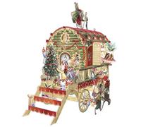 PAPER D'ART - CARAVANE DE NOËL - CARAVANE DE NOËL 3D POP UP - X3D034