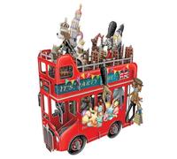Paper D'Art Carte d'anniversaire 3D Le bus du roi 3D036
