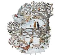 Paper D'art Carte de Noël 3D Let It Snow