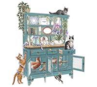 Paper D'Art Carte pop-up 3D Motif griffé