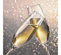 PAPER DESIGN-20 serviettes 3 plis Cheers - 33 x 33 cm