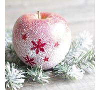 Paper+Design 20 serviettes Noël hiver pomme sur branche décoration de table serviettes en papier avec motif également pour découpage et découpage 33 x 33 cm