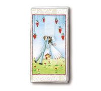 Paper+Design LOVERS FOREVER Lot de 5 paquets de 10 mouchoirs