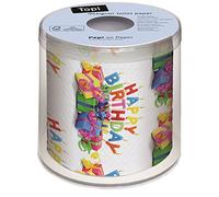 PAPER + DESIGN rouleau de papier toilette "Happy B-day"