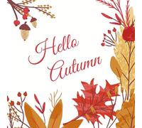 Paper+Design serviette Hello Autumn 33x33cm 20 pièces serviette en papier serviette de table serviettage