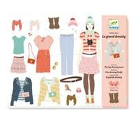 Djeco Coffret Paper Doll Le Grand Dressing Rose G