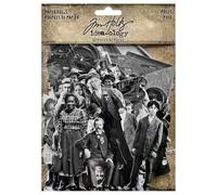 Paper Dolls Poses Tim Holtz Idealogy, 62 pièces