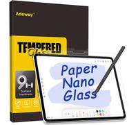 Paper Effect Glass for Surface Pro 12 Inch (2025),2-in-1 Glass & Writing,Anti-Reflective,9H,Compatible Stylus,Pack of 2
