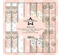 Paper Favourites Baby Girl Papier 30,5 x 30,5 cm
