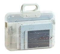 Paper Folder - PP, 14.44x2.16x10.23in File Bag Waterproof Storage | Portable Handle Design Document Organization Pouch, Office File Organizer For School, Classroom, Office, Travel, Business