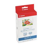 Paper for Canon SELPHY CP1500 - KC-18IF Genuine Canon Ink + Sticker Paper Set (5