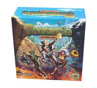 Paper Fort Games Terraria: The Board Game, Jeu de Plateau coopératif | Aventure Terraria coopérative pour 1-4 joueurs, 180 min, 10+, avec deckbuilding, crafting et 6 figurines de boss
