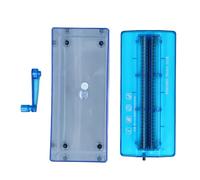 Paper Hand Shredder Portable Mini Manual A4 Paper Documents Shredder for Home Office School ABS Plastic 9.84 x 3,93 x 5,31 Pouces