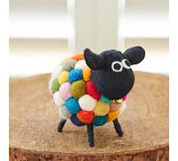 Paper High Mouton en feutre - Décoration d'intérieur mignonne - Cadeau de nouvelle maison - Cadeau insolite - Multicolore, gris et blanc (multicolore)