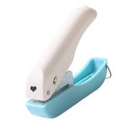 Paper Hole Puncher - 6mm Single Hole Embossing Tool, Crafts Punching Cutter for Cardboard Handcrafts Scrapbook Journaling, DIY Paper Cutter for Home Office School Students Art Projects