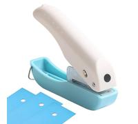 Paper Hole Puncher - 6mm Single Hole Embossing Tool, Crafts Punching Cutter with Precise Cutting, Handcraft and Scrapbook Accessory, Journaling Tool for Home Office School Students Cardboard