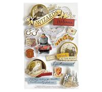 Paper House Productions Feuille d'autocollants 3D Harry Potter - Icônes aquarelle