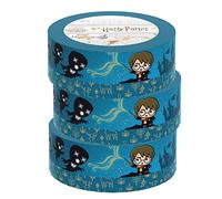 Paper House Productions Harry Potter Lot de 3 rouleaux de ruban adhésif Washi pour scrapbooking et travaux manuels - Chibi Expecto Patronum