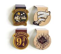 Paper House Productions Harry Potter Lot de 4 marque-pages magnétiques 2,5 cm