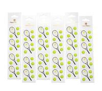 Paper House Productions Lot de 18 feuilles d'autocollants tennis