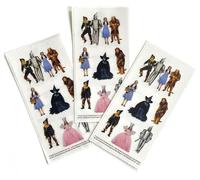 Paper House Productions Wizard of Oz Friends Lot de 3 feuilles d'autocollants 5 x 30,5 cm