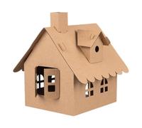 Paper House Toy for Kids - Safe Smooth Surfaces Fine Cutting Paper Material