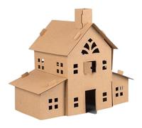 Paper House Toy for Kids - Safe Smooth Surfaces Fine Cutting Paper Material