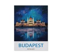 Paper Jigsaw 1000 Piece，Budapest Hungary，Educational Toys for Adult Birthday Gift（50x70cm）-EB99