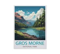 Paper Jigsaw 1000 Piece，Gros Morne National Park，Educational Toys for Adult Birthday Gift（26x38cm）-EV79