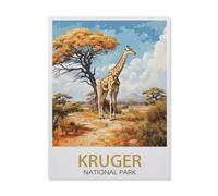 Paper Jigsaw 1000 Piece，Kruger National Park，Educational Toys for Adult Birthday Gift（38x52cm）-DV99