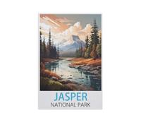 Paper Jigsaw Puzzle 1000 Pieces，Jasper National Park，Adult Children Toys Decompression Game（26x38cm）-FP81