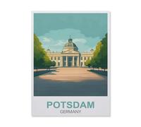 Paper Jigsaw Puzzle 1000 Pieces，Potsdam Germany，Adult Children Toys Decompression Game（26x38cm）-FD1
